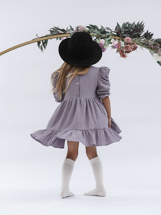Dievčenské šaty Valentina Violet Spirit - Veľkosť: 110/116