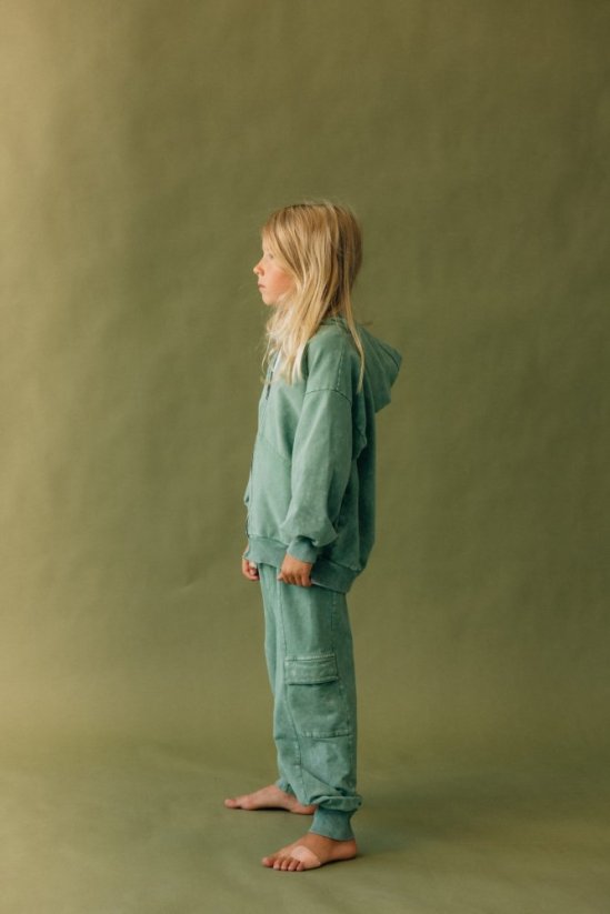 Khaki Cargo Pants/ Detské nohavice - Veľkosť: 122/128