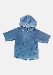 INDYGO HOODIE /Modrá mikina s kapucňou