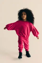 Washed Pink Cargo Pants / Detské nohavice