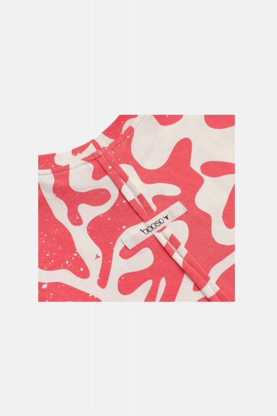 SPLASH FRILL DRESS coral / Dievčenské šaty - Veľkosť Booso: 2/3 roky