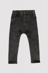PANTS MARBLE BLACK STRAIGHT