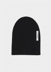 RIBBING BEANIE BLACK