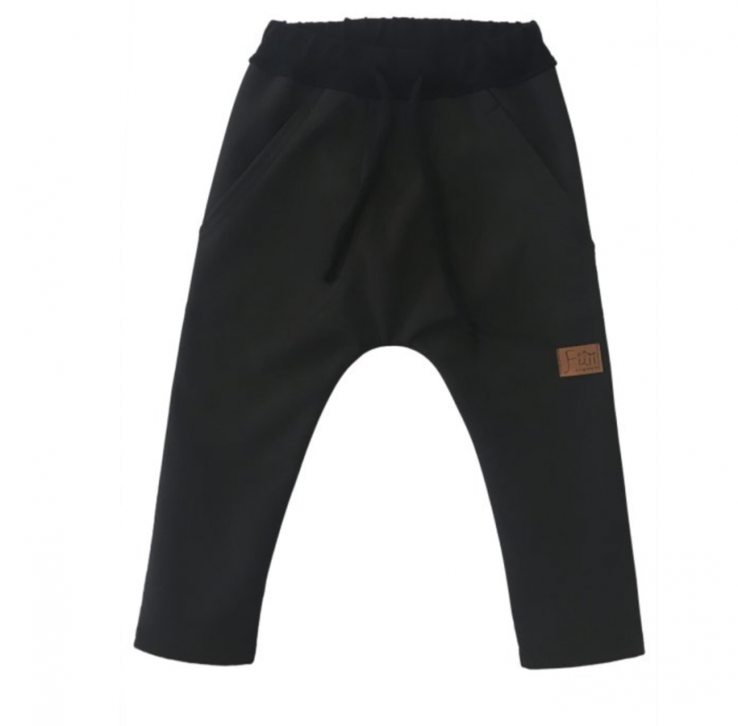 Softshell pudlové nohavice LOGO BLACK