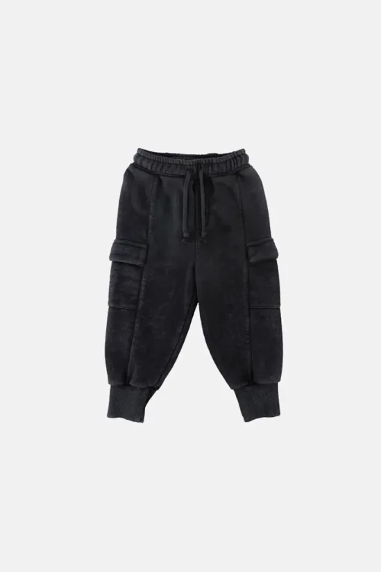 Vintage Black Cargo Pants / Detské nohavice