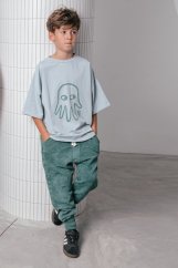STRIPED VINTAGE PANTS green / Detské nohavice