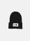 BLACK SAND BEANIE / Čierna merino čiapka