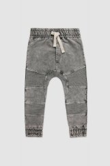 Nohavice MARBLE GREY BIKER JOGGERS