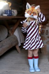 Skirt Body - Candy cane