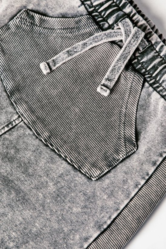 Nohavice RELAXED ACID GREY JOGGERS - Veľkosť: 98/104