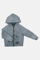 CONCRETE PANEL HOODIE / Detská mikina betón