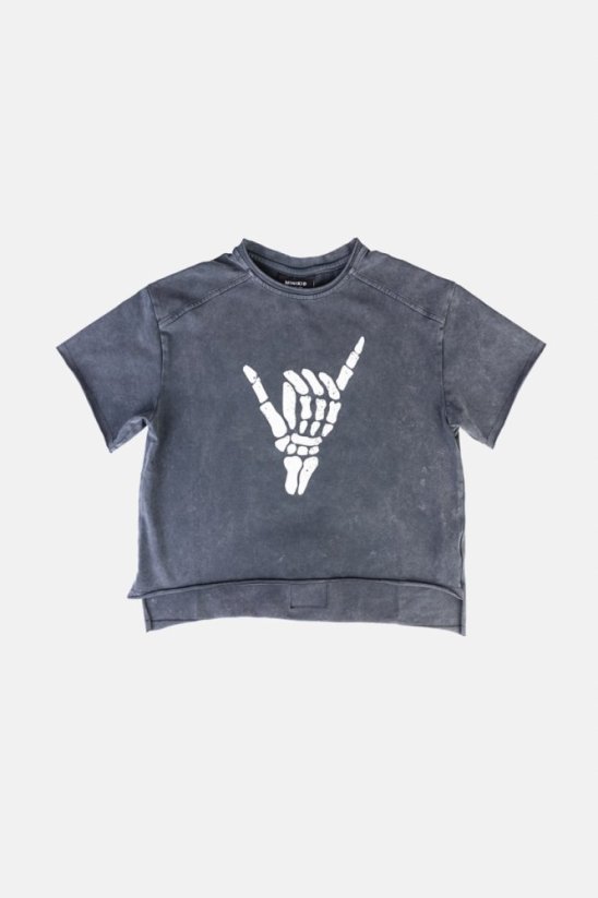 Shaka Vintage Black T-Shirt / Detské tričko