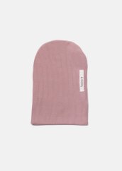 RIBBING BEANIE DUSTY PINK