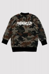 Obojstranná bomber bunda Camo
