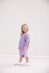 Mikina VIOLET PUFF SWEATSHIRT