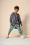 NOHAVICE SHAPE WELT PANTS mint - Veľkosť Booso: 4/5 rokov