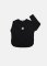 BLACK BISON LONGSLEEVE / Batikované čierne tričko
