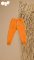 NOHAVICE SHAPE VINTAGE PANTS orange