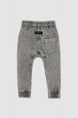 Nohavice MARBLE GREY BIKER JOGGERS