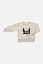 IVORY VINTAGE SWEATSHIRT ivory/ black CAT / Detská mikina