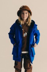 Softshell Navy Parka / Detská softshellová bunda