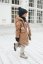 CAMEL NYLON COAT / Detská zimná bunda