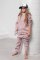WARM PINK HOODIE light pink / Detská teplá mikina