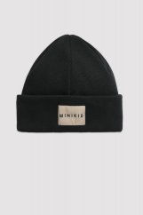GRAPHITE RIBBED HAT / Vrúbkovaná čiapka grafitová