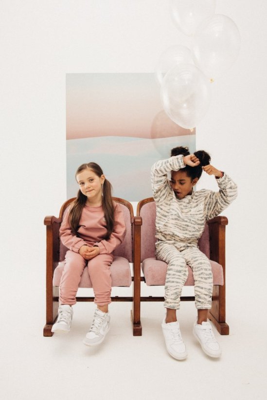 Nohavice Pink Pinched Joggers