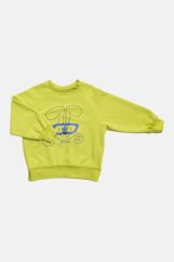 JOURNEY SWEATSHIRT lime / Detská mikina