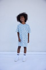 Šaty Checkered T-Shirt Dress