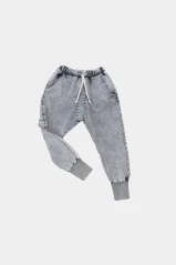 STRIPED GRAY PANTS light gray/ Detské nohavice