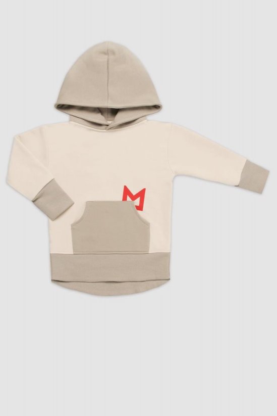 Mikina BEIGE M - Veľkosť: 86/92