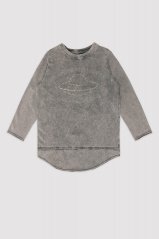 LONGSLEEVE ACID GREY UFO