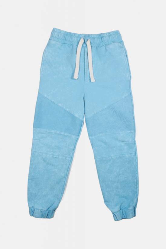 SKY BLUE PANEL PANTS / Detské nohavice - Veľkosť: 134/140