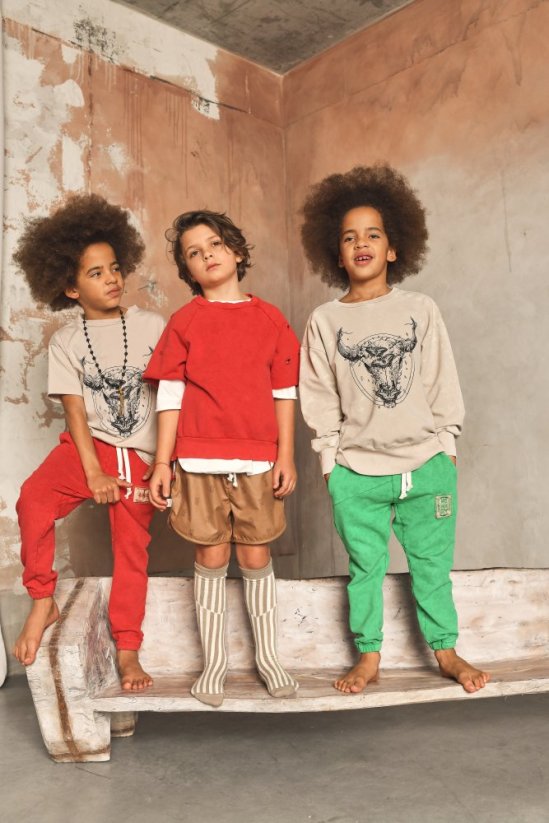 NOHAVICE SHAPE NOMAD PANTS green - Veľkosť Booso: 2/3 roky