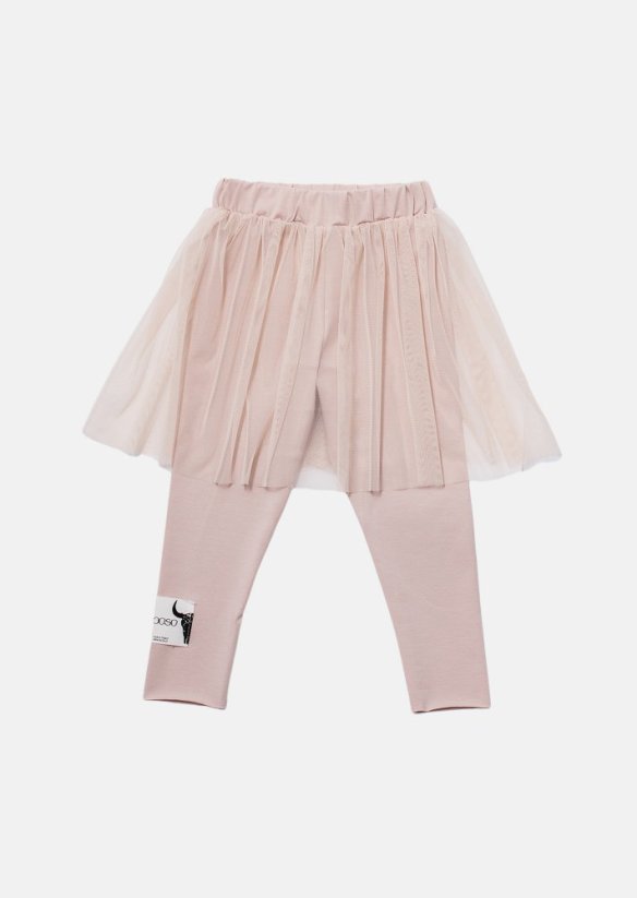 DOUBLE TULE SKIRT/ tylová sukňa s legínami - Veľkosť Booso: baby