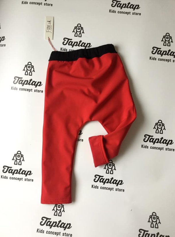 Softshell pudlové nohavice LOGO RED