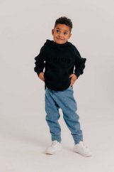 Nohavice VINTAGE NAVY STRAIGHT CUT PANTS