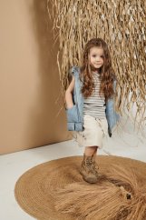 VEST BLUE SOLID / Detská vesta