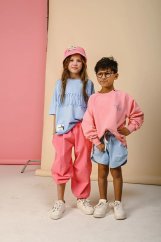 BUCKET HAT pink/ Detský klobúk