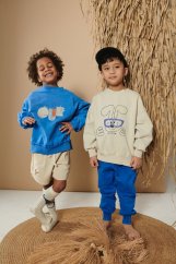 NOHAVICE SHAPE VINTAGE BLUE PANTS
