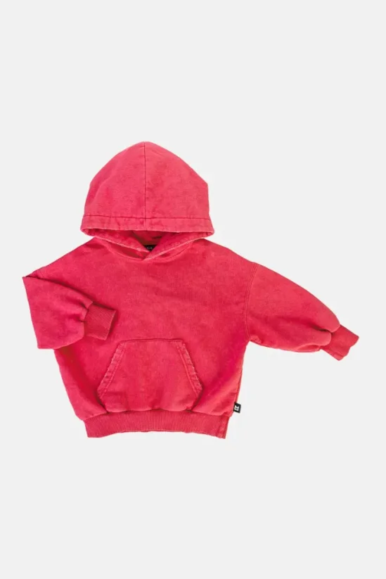 Washed Pink Hoodie / Detská mikina