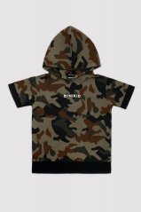 CAMO H- T-SHIRT / Tričko s kapucňou