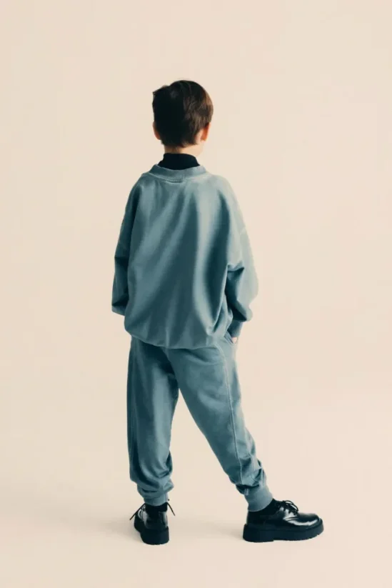 Cold Grey Stripe Pants / Detské nohavice