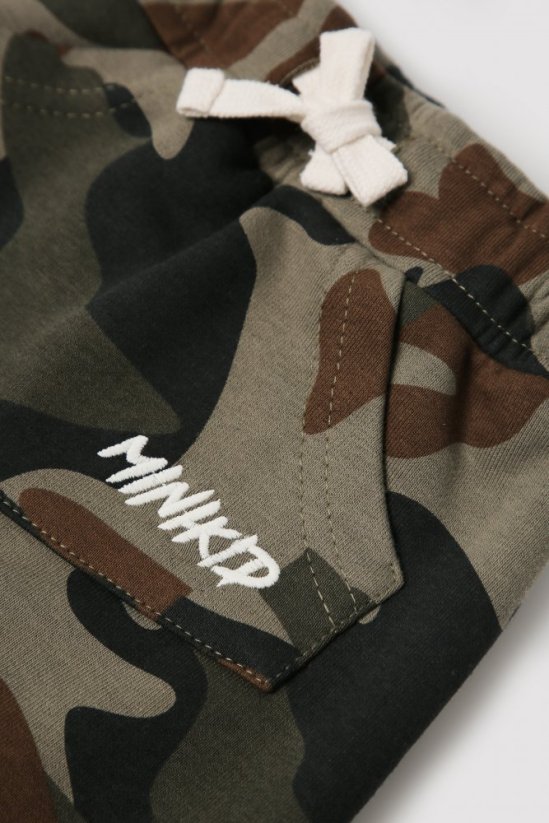 Nohavice RELAXED CAMO JOGGERS - Veľkosť: 86/92