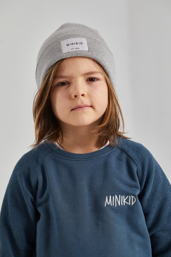 Detská čiapka HAT GREY BEANIE