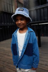Jeans Bucket Hat/ Detský džínsový klobúk