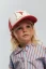 RED TRUCKER CAP red/white / Šiltovka so sieťkou