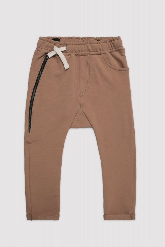 Nohavice Camel Zipper Joggers